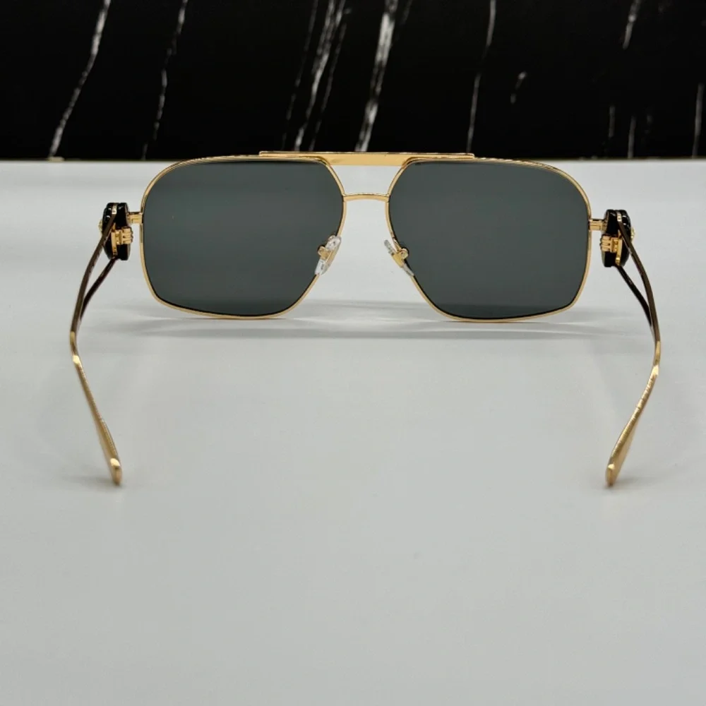 NEW VE2269 1002/87 VERSACE GOLD MOD 2269 1002/87 UNISEX SUNGLASSES VE2269 100287